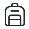 Tweens & Teens quick link icon of a backpack