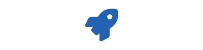 Rocket icon (blue)