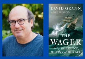 image of david grann and his book, The Wager