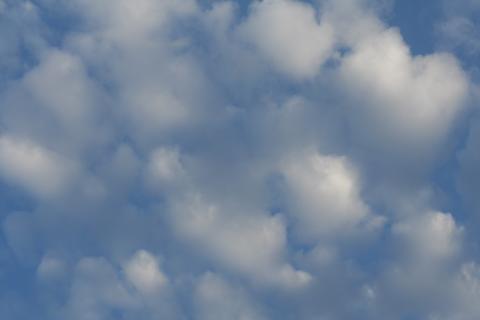 Image of white clouds on a blue sky