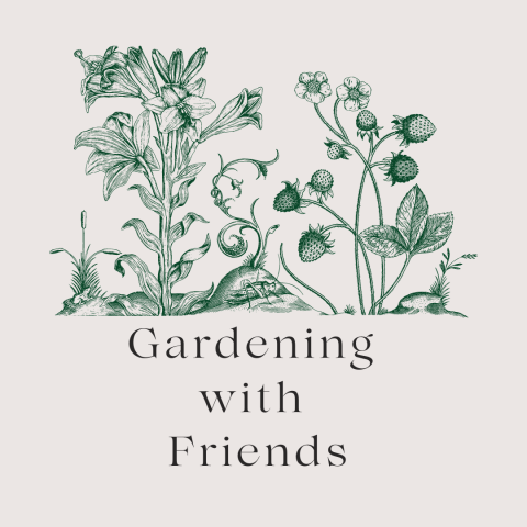 Vintage image of flowers