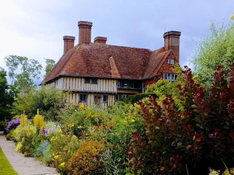 Image of Christopher Lloyd's house, Great Dixter