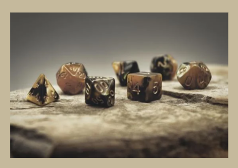 image of dungeons and dragons dice