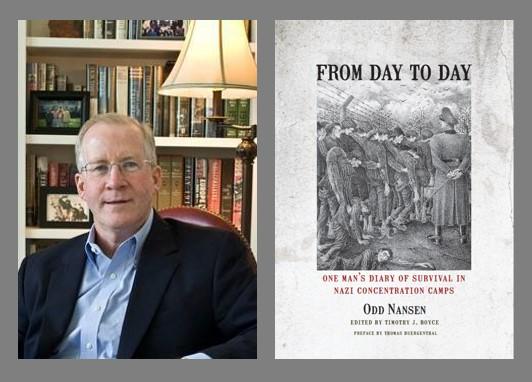 image of the author, Timothy Boyce, and his book, From Day to Day