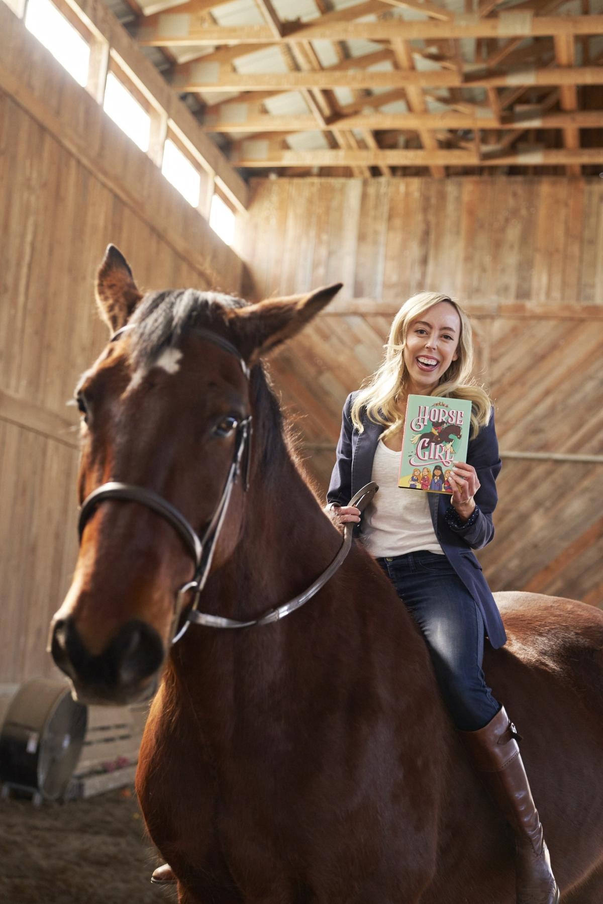 Carrie Seim with horse