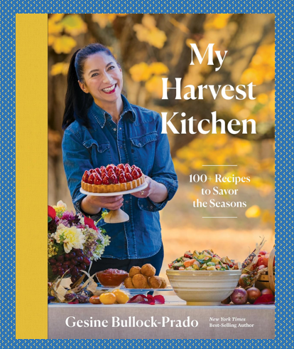 Image of the cookbook, My Harvest Kitchen, by Gesine Bullock-Prado